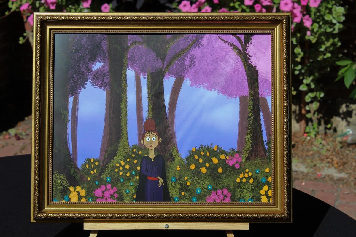 Persephone Goddess Art Print, Greek Mythology Illustration, Spring Decor picture