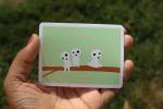 Kodama Forest Spirits Sticker, Tree Spirit Vinyl Sticker, Cute Forest Creature Sticker, Nature, Anime Inspired Art, Laptop Sticker