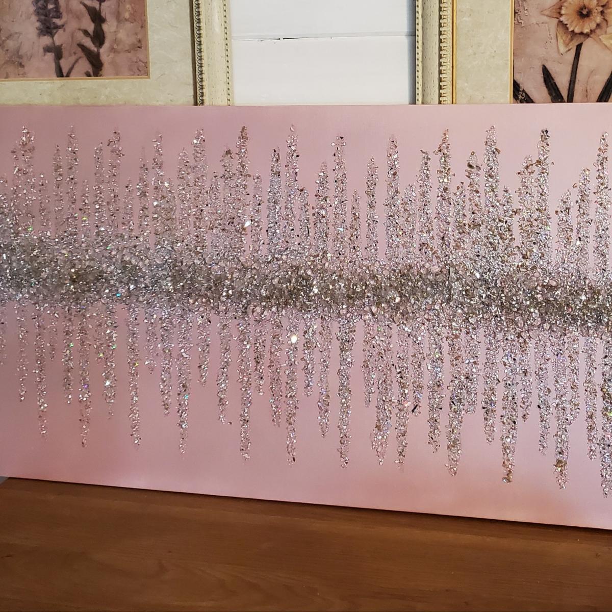 24x48 Custom Abstract Canvas picture