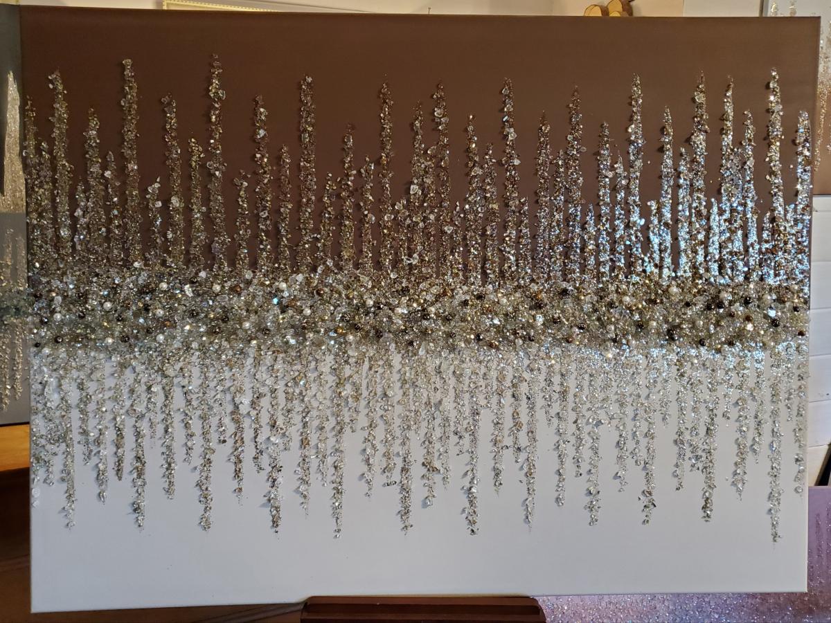 24x48 Custom Abstract Canvas picture