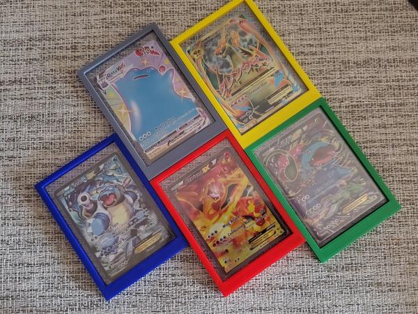 Trading Card Display for Toploaders | Pokemon YuGiOh Magic Dragonball Digimon