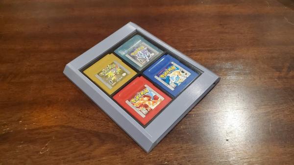 Nostalgic Gameboy Cartridge Display Case / Stand, 3D Printed with Eco-Friendly material picture