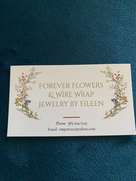 Wire Wrap Jewelry and Forever flower Designs by Eileen