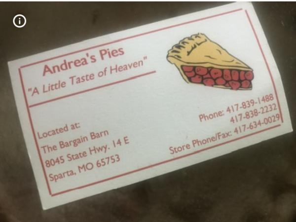 Andrea&rsquo;s Pies and More