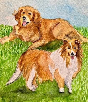 Original Watercolors Pets picture