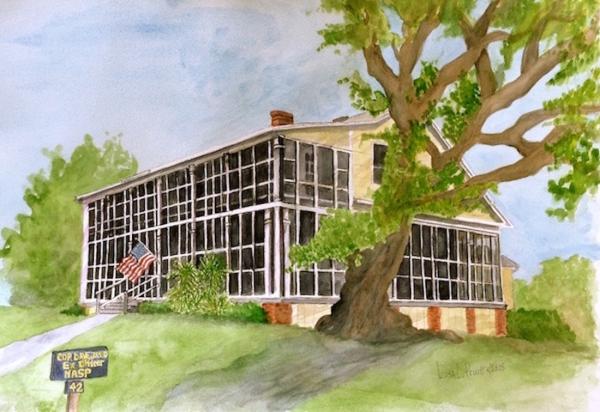 Watercolor of home picture