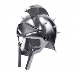 GLADIATOR MAXIMUS ROMAN SPIKED HELMET Functional 18ga Carbon Steel