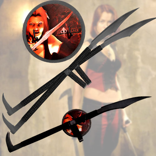 Bloodrayne Blade Swords (Only Available in Silver)