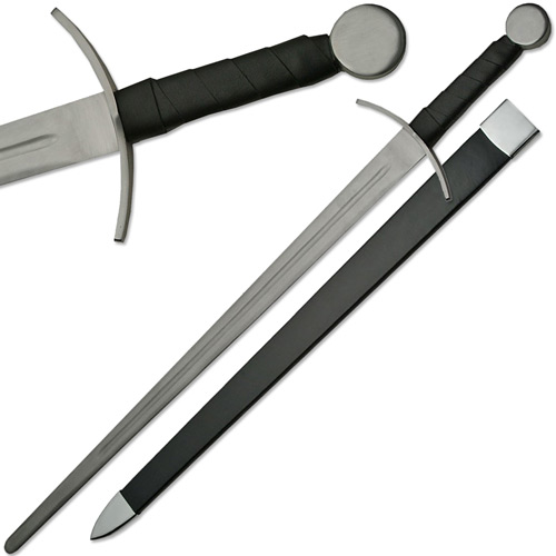 Type XIIa Knightly Sword Medieval Sparring Full Tang Blunt