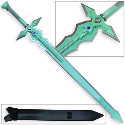 Sword Art Online Light Emerald Dark Repulser Greatsword SAO anim