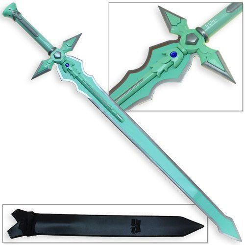 Sword Art Online Light Emerald Dark Repulser Greatsword SAO anim picture