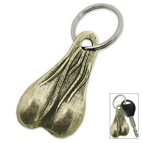 Brass Balls Key Chain picture