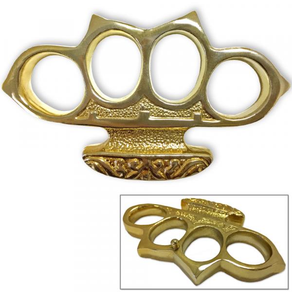 Gold Digger Belt Buckle Knuckle Boxer All Metal Paper Weight