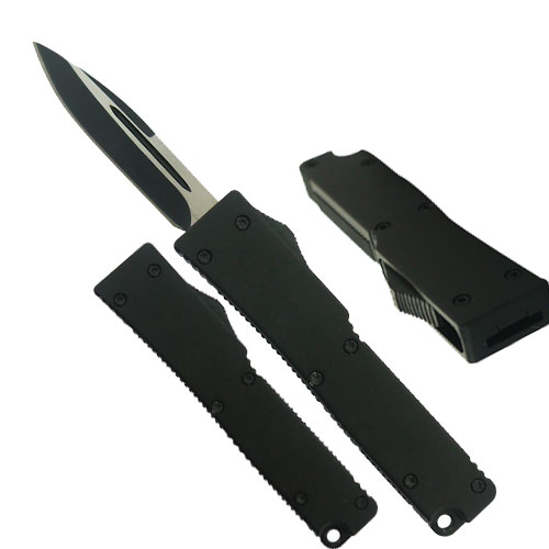 Electrifying California Legal OTF Dual Action Knife (Black) picture