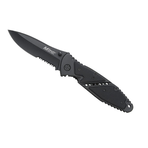 Black Handle Pocket Knife 1