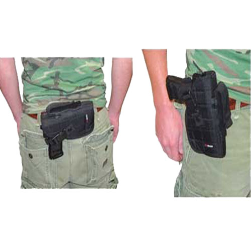 Big Pistol Belt Holster - Black