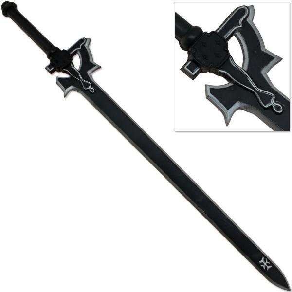 Sword Art Online Kirito Elucidator Replica Sword LARP Foam picture