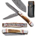 STAG DAMASCUS TRAPPER FOLDER