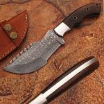 Custom Made Damascus Tracker Knife Limited Edition