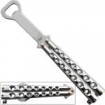 The Bottle-Fly Butterfly Knife Bottle Opener Plus Balisong Train