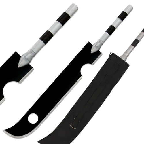 Zabuza Anime Replica Sword 36.5in | Carbon Steel Naginata Blade