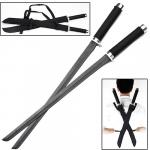 Ninja Strike Force Twin Sword Set w/ Backstrap