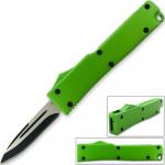 Electrifying California Legal OTF Dual Action Knife (Green)