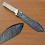 Custom Handmade Damascus Steel Knife / Replica S / Pal Puma