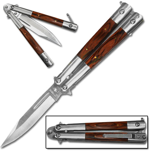 Michael Zieba Pro EDC Balisong Butterfly Knife 3.875