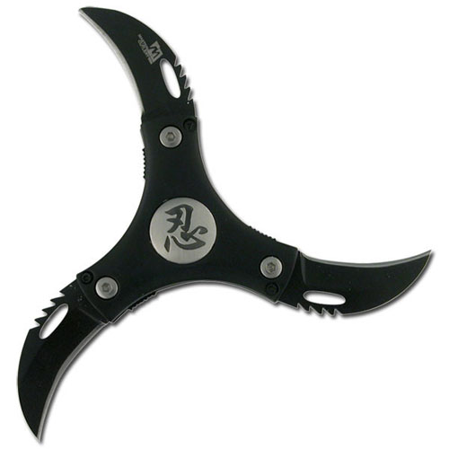 Cyclone 3 Bladed Knife Black picture