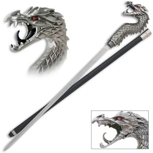 Fighting Dragon Ninja Sword Cane