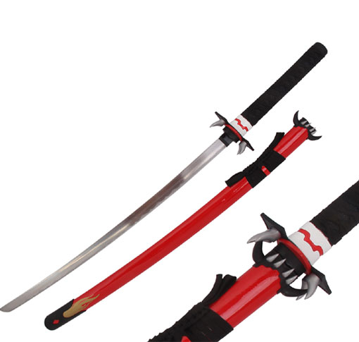 Saya C Sacred Ultra Blood Red  replica Sword Fang