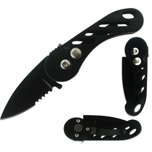 Compact Legal Auto Knife (Black) picture