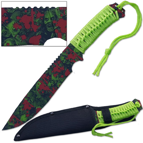 Zombie Survival Full Tang Knife. picture