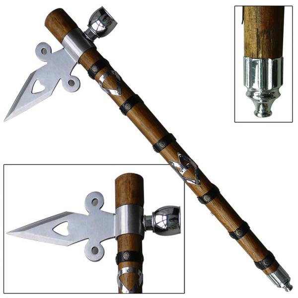 Earth Spirit Ceremonial Tomahawk Peace Pipe Native American Throwing Axe Hatchet