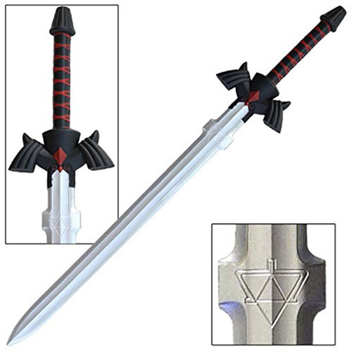 FOAM Master Sword Dark Link Legend of Zelda Cosplay Replica Black
