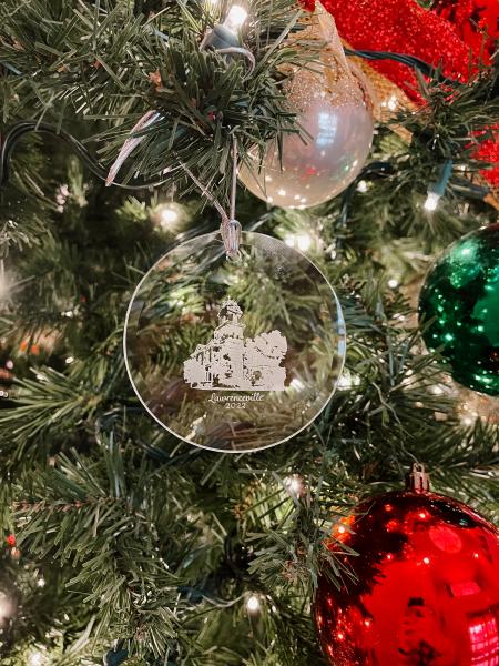 EMPLOYEE ONLY: Lawrenceville Glass Ornaments picture