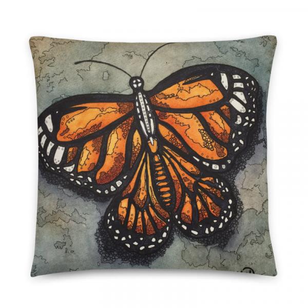 Monarch Pillow picture