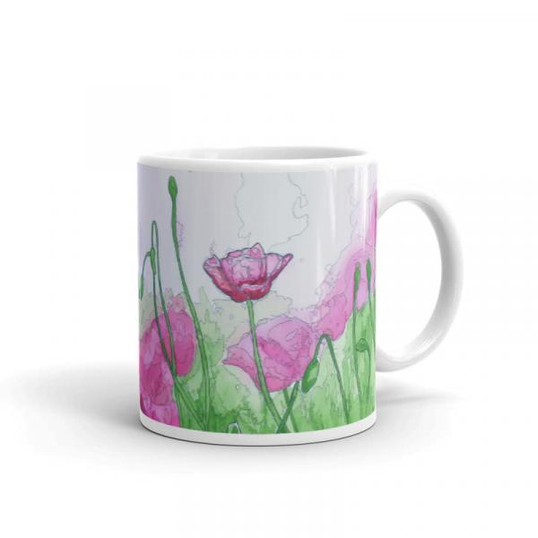 Pink Haze Ceramic Coffee Mug picture