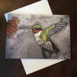 Hummingbird 03 Greeting Card