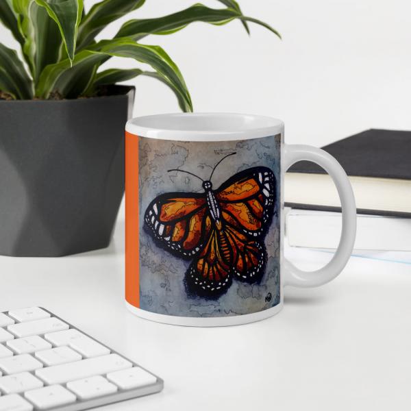 Monarch Ceramic Coffee Mug picture