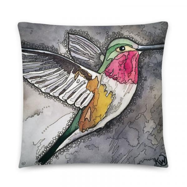 Hummingbird #2 Pillow picture