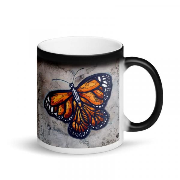 Monarch Matte Black Magic Coffee Mug