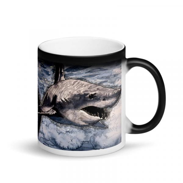 "Mako" Matte Black Magic Mug picture