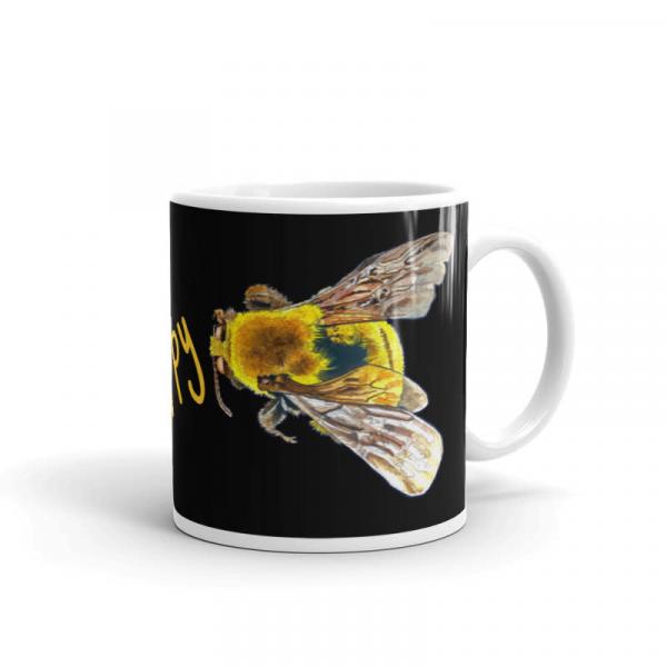 Bee Happy Ceramic Coffee Mug picture