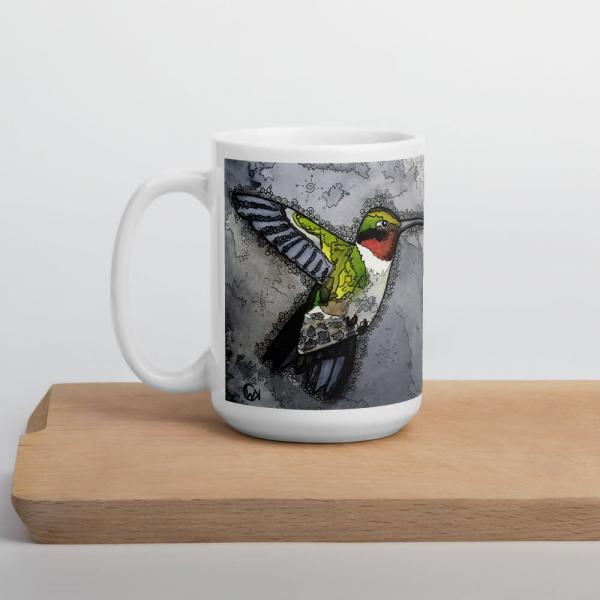 Hummingbird #3 Ceramic Coffee Mug picture