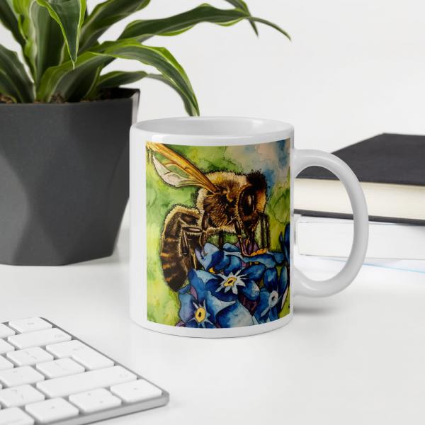 Honey Bee Ceramic Coffee Mug picture