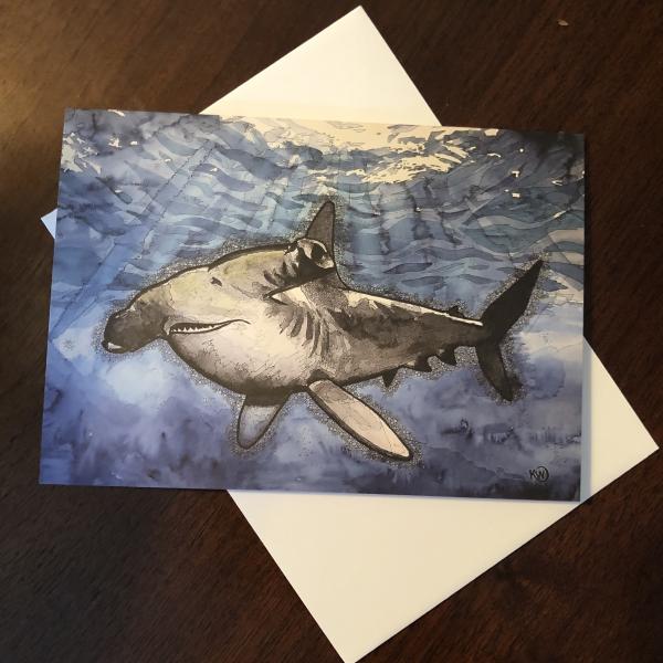Hammerhead Shark Greeting Card