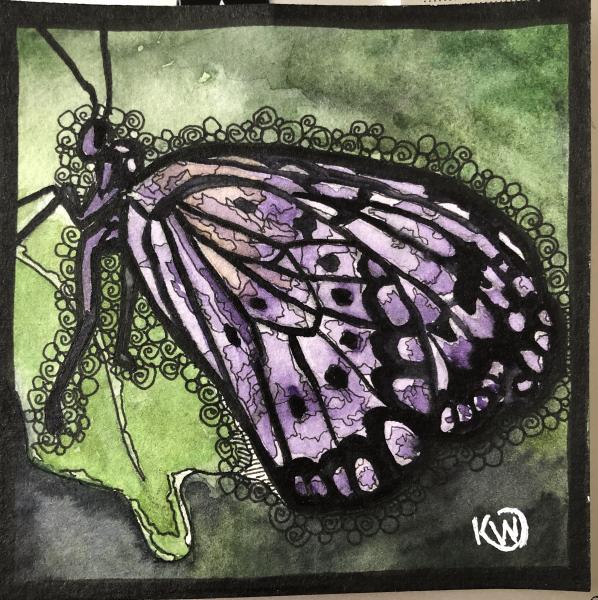 Watermini: Purple Wings