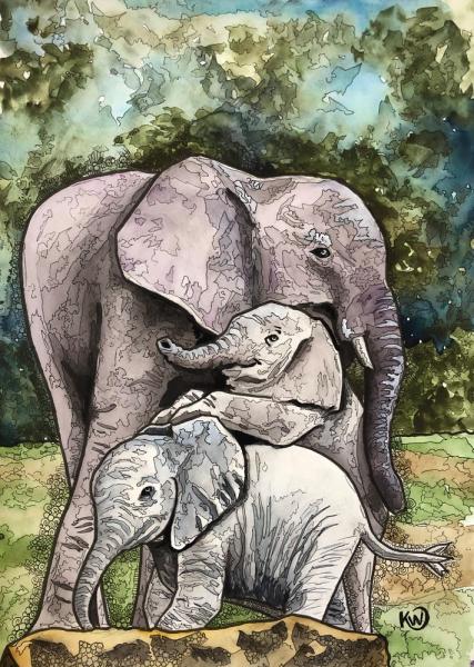 Elephant Mom